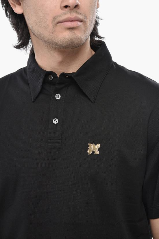  팜앤젤스 폴로 티셔츠 PMGB017R24FAB0011076 Black - PALM ANGELS