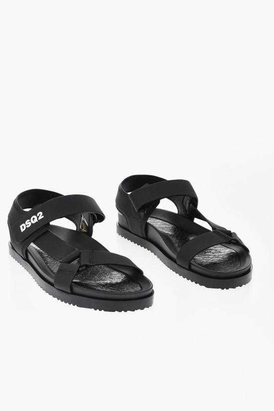  디스퀘어드2 샌들 FSM0066308063692124 Black