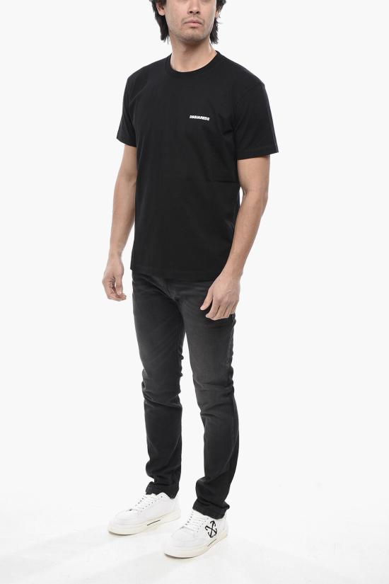  디스퀘어드2 반팔 티셔츠 S74GD1338 D20020 900 Black - DSQUARED2