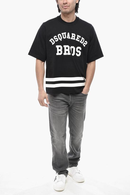  디스퀘어드2 반팔 티셔츠 S71GD1550 S23851 900 Black - DSQUARED2