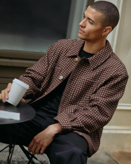  KROST 자켓 크로스트 울 체크 재킷 - OTHER BRANDS