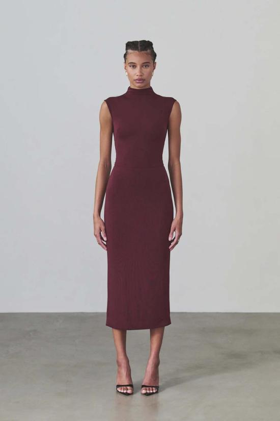  아르테미스 디시에로 미디 스커트 Artemis Diciero Natalia  버건디