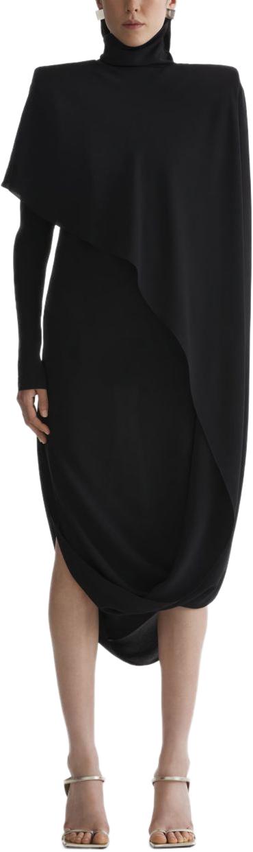 26SS 뮈글러 미디 원피스 26P1RO18073691999 BLACK - MUGLER