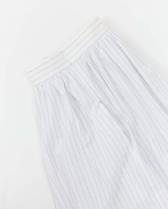  코울리 스튜디오 미디 스커트 콜리 스튜디오 일본산 유기농 면 패널 스커트 - CAWLEY STUDIO