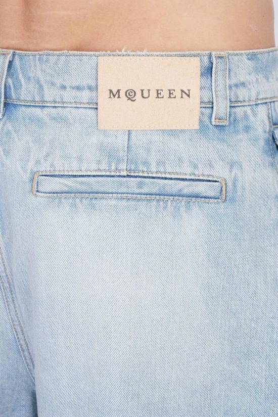  알렉산더 맥퀸 숏팬츠 반바지 시안 - ALEXANDER MCQUEEN