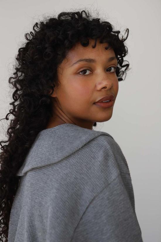  노블 가디건 와플 세일러 - NOBLE