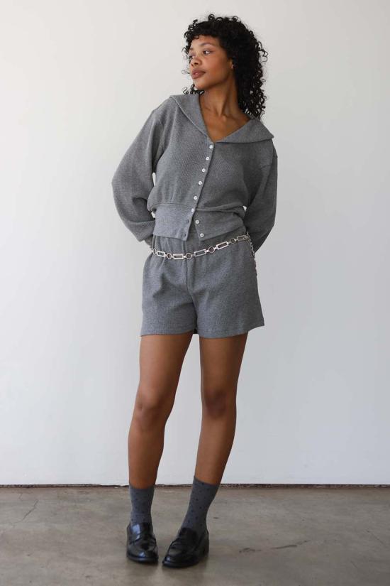  노블 가디건 와플 세일러 - NOBLE