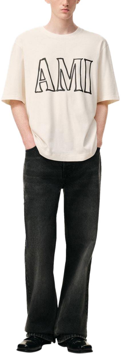 26SS 아미 반팔 티셔츠 UTS380726136 BEIGE - AMI