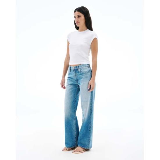  실버레이크 데님 팬츠 슬브레이크 재즈민 뉴 옵세션 진 - SLVRLAKE