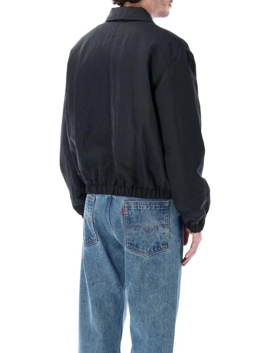  아미 자켓 Ami Alexandre Mattiussi Adc 블루종 재킷 무연탄 - AMI