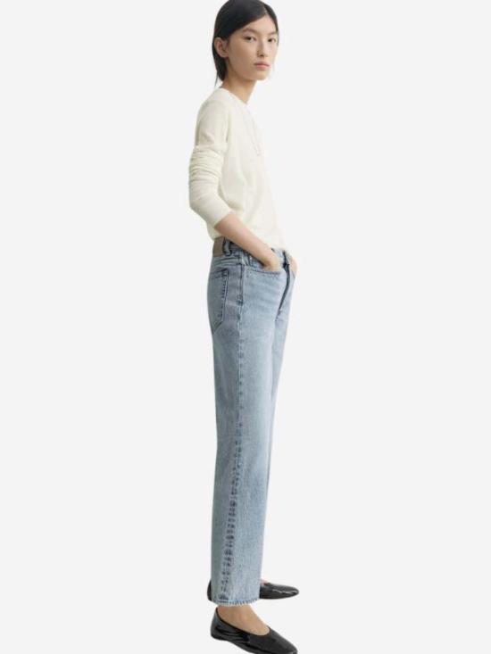  토템 데님 팬츠 Totême Kick Flare Denim True In Vintage Jeans - TOTEME