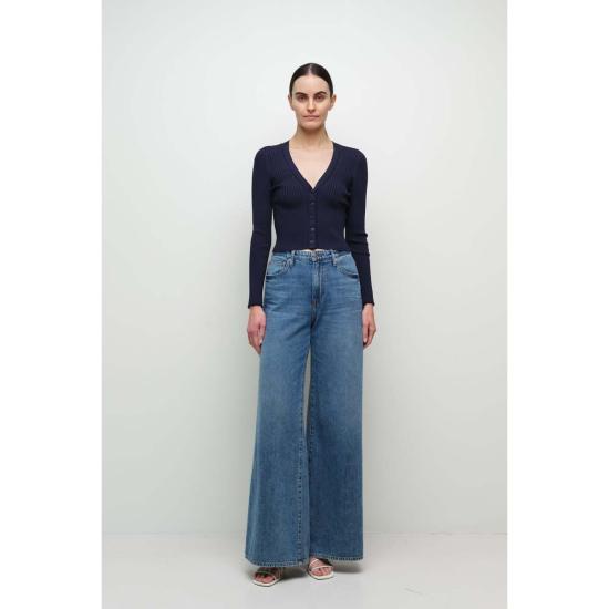  조나단 심카이 가디건 Jonathan Simkhai Ailany 카디건 미드나잇 - JONATHAN SIMKHAI