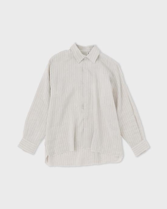  카미엘 포트젠스 긴팔 셔츠 Camiel Fortgens 빅 셔츠 벨크로 셔츠