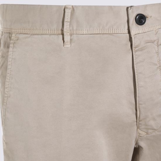  인코텍스 숏팬츠 코튼 반바지 베이지 - INCOTEX