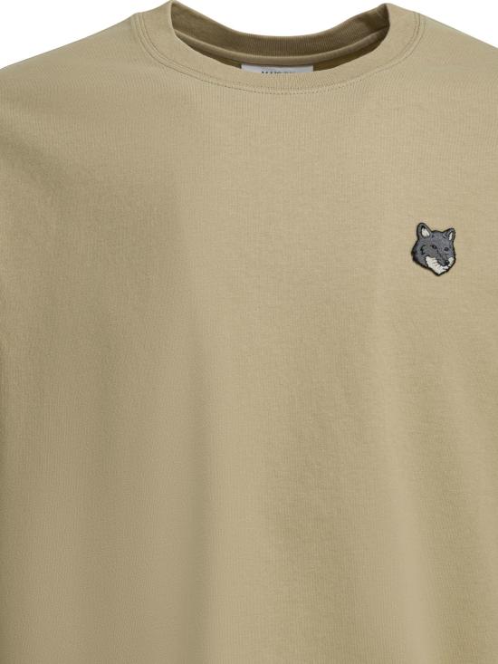 26SS 메종키츠네 폭스 헤드 컴포트 티셔츠 PM00108KJ70250450 Green - MAISON KITSUNE