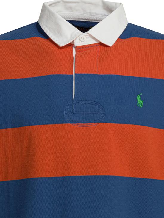 26SS 폴로 랄프로렌 폴로 티셔츠 710964538500SOLAR SKY Orange - POLO RALPH LAUREN