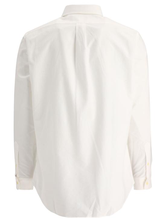 26SS 폴로 랄프로렌 컬러 포니 자수 커스텀 핏 버튼 다운 셔츠 710792041001WHITE - POLO RALPH LAUREN