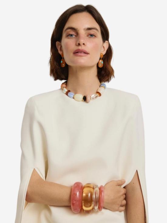  리지 포르투나토 팔찌 아크 커프 - LIZZIE FORTUNATO