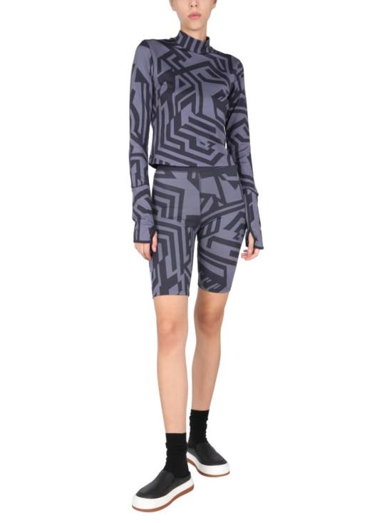  알렉산더 맥퀸 숏팬츠 Mc Q Alexander Mc Queen Dazzelle 사이클리스트 버뮤다 쇼츠 블랙 - ALEXANDER MCQUEEN