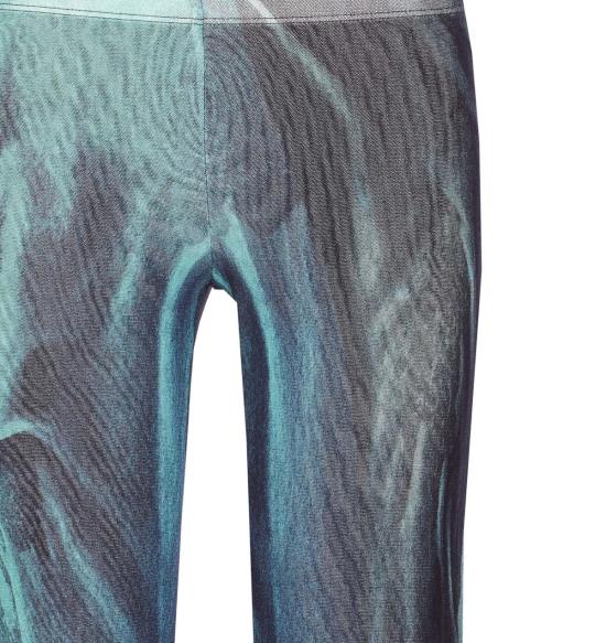  장 폴 고티에 팔라초 팬츠 워터 프린트  멀티컬러 - JEAN PAUL GAULTIER