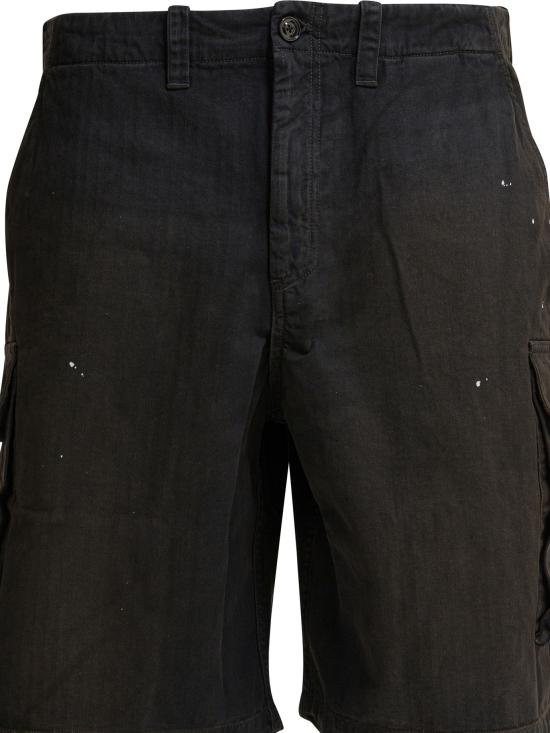 26SS 아워레가시 마운트 쇼츠 네뷸라 워시 정글 헤링본 M2264MSJHNEBULA Black - OUR LEGACY