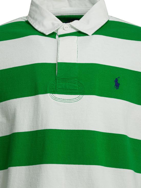 26SS 폴로 랄프로렌 아이코닉 럭비 셔츠 710717116502BILLIARD Green - POLO RALPH LAUREN