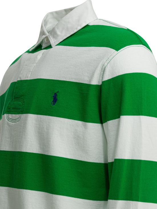 26SS 폴로 랄프로렌 아이코닉 럭비 셔츠 710717116502BILLIARD Green - POLO RALPH LAUREN