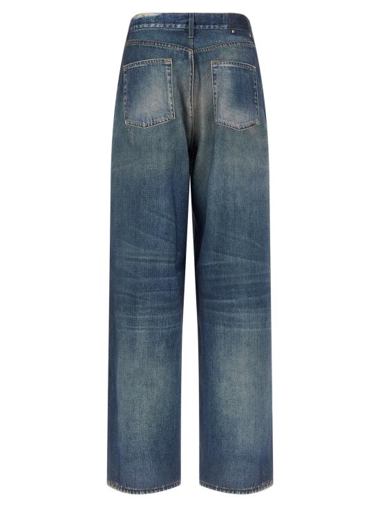  골든구스 팬츠 골든 구스 멜로디 보이프렌드  블루 - GOLDEN GOOSE