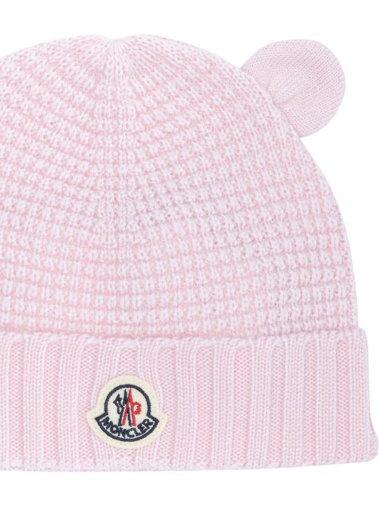 26SS [키즈] 몽클레어 모자 3B00005 M1131506 Pink - MONCLER