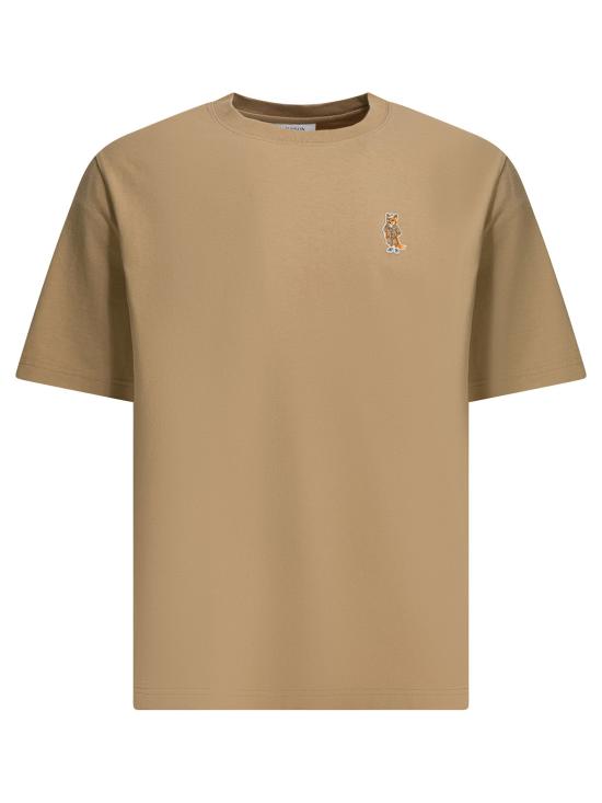 26SS 메종키츠네 드레스드 폭스 컴포트 티셔츠 QM00101KJ70250429 Beige