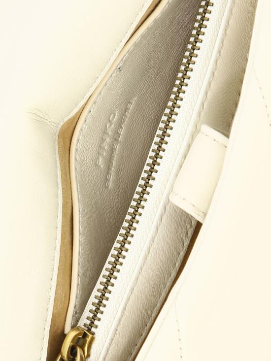 26SS 핑코 크로스백 100039A0F2Z14Q White - PINKO