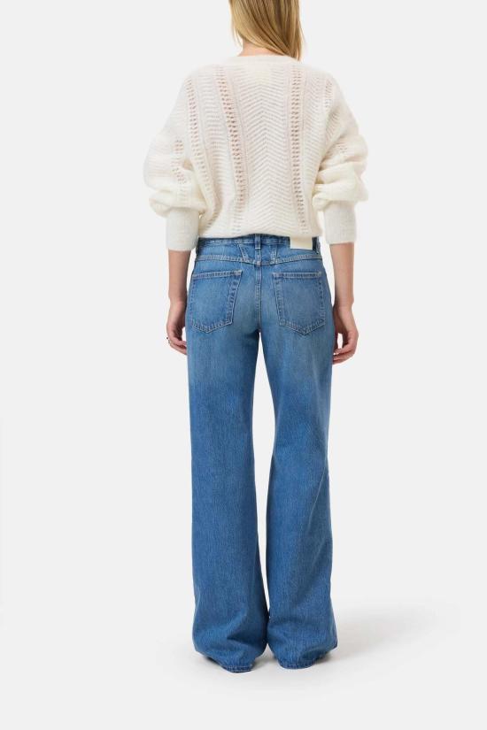  클로즈드 스트레이트 팬츠 길런 진 미드 블루 - CLOSED