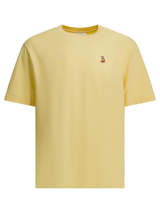 26SS 메종키츠네 드리밍 폭스 컴포트 티셔츠 QM00102KJ70260425 Yellow