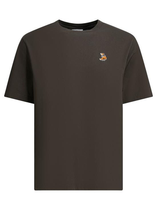 26SS 메종키츠네 반팔 티셔츠 QM00102KJ70260453 Green