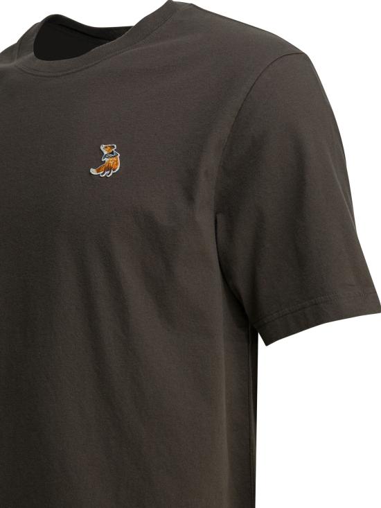 26SS 메종키츠네 반팔 티셔츠 QM00102KJ70260453 Green - MAISON KITSUNE