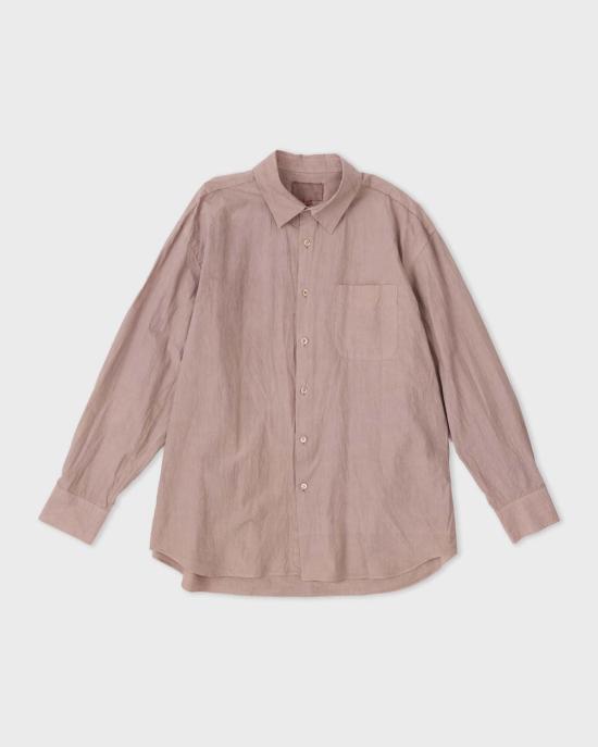  Yoko Sakamoto 긴팔 셔츠 사카모토 요코 레귤러 칼라 셔츠