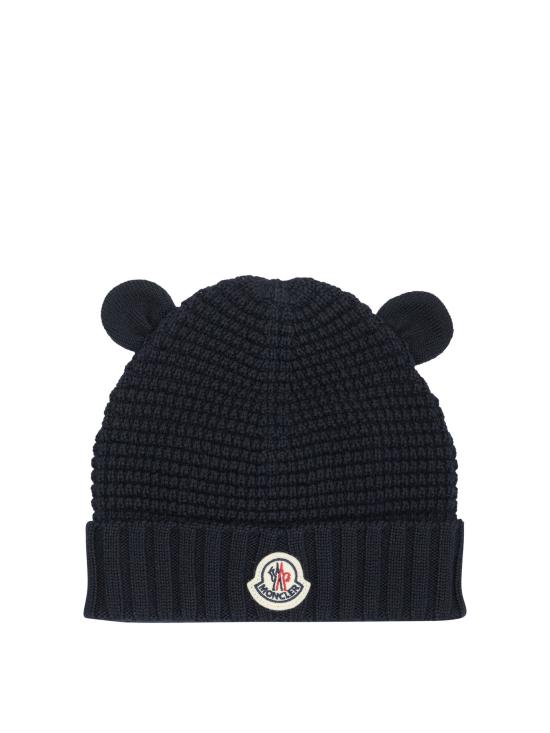 26SS [키즈] 몽클레어 모자 3B00005 M1131742 Blue