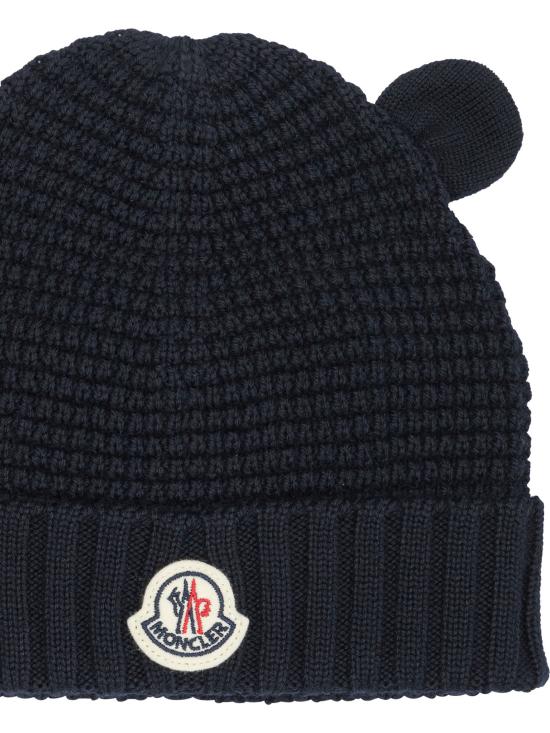 26SS [키즈] 몽클레어 모자 3B00005 M1131742 Blue - MONCLER