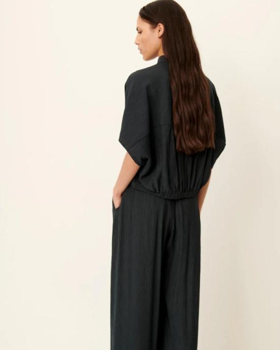  세순 블라우스 알파사 매듭 셔츠 - SESSUN