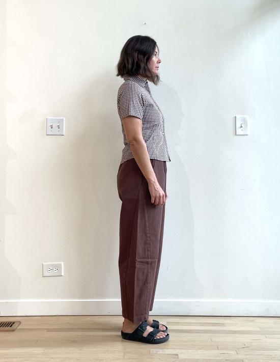  르 본 숍 스트레이트 팬츠 아크 팬츠 - Le Bon Shoppe