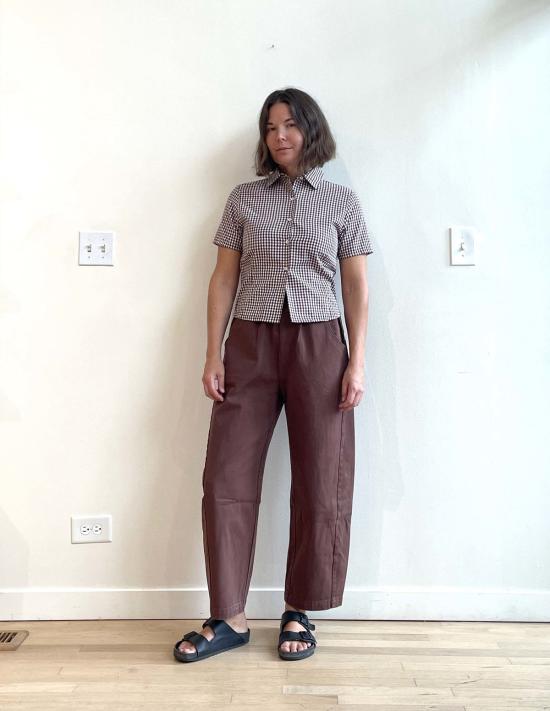  르 본 숍 스트레이트 팬츠 아크 팬츠 - Le Bon Shoppe