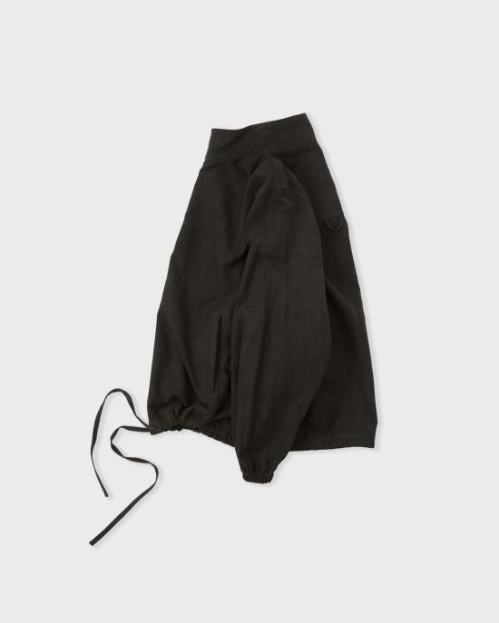  코울리 스튜디오 스웨터 콜리 스튜디오 일본산 면 린넨 염색 백 마일즈 풀오버 탑 - CAWLEY STUDIO