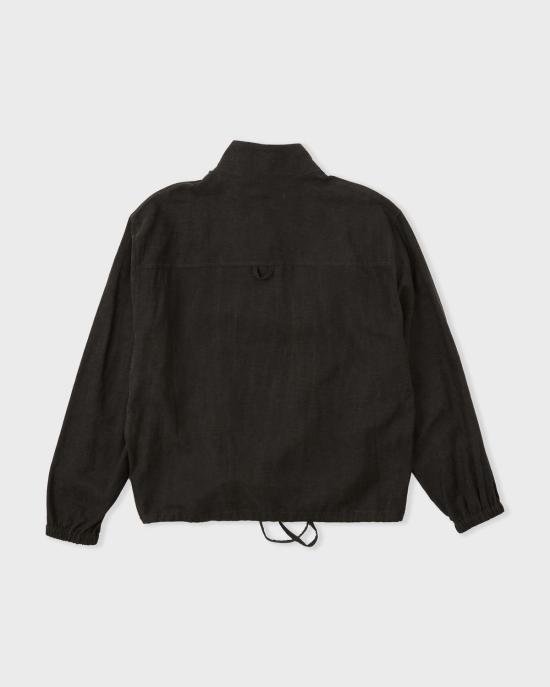  코울리 스튜디오 스웨터 콜리 스튜디오 일본산 면 린넨 염색 백 마일즈 풀오버 탑