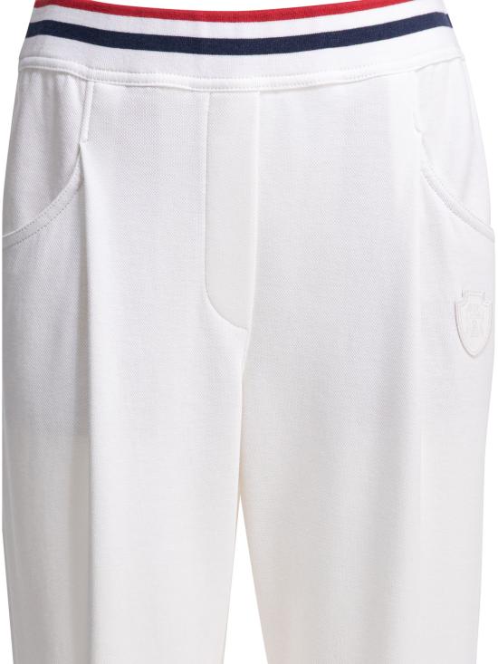 26SS 브루넬로 쿠치넬리 스트레이트 팬츠 MG927P9194C7220 White - BRUNELLO CUCINELLI