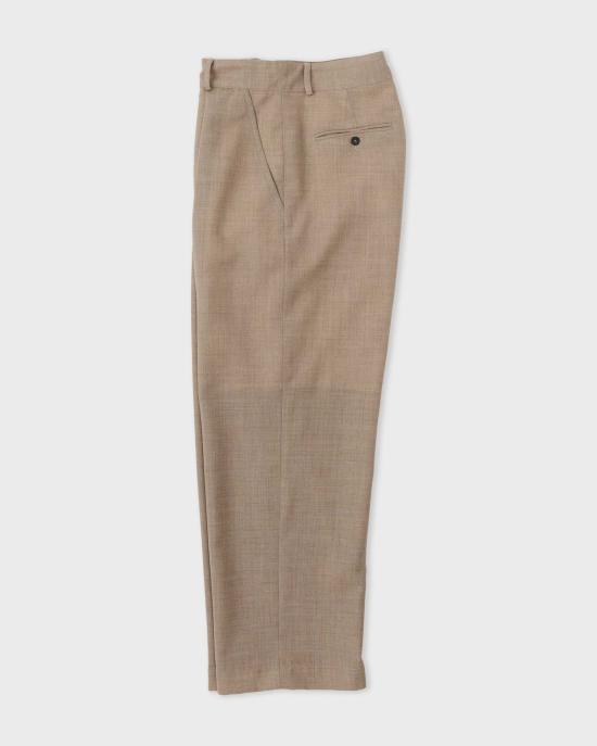  코울리 스튜디오 스트레이트 팬츠 콜리 스튜디오 순수 신모 사일러스 트라우저 - CAWLEY STUDIO