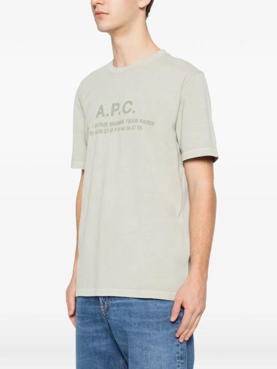 26SS 아페쎄 반팔 티셔츠 COHBS H26570 KAB PALE GREEN - A.P.C.