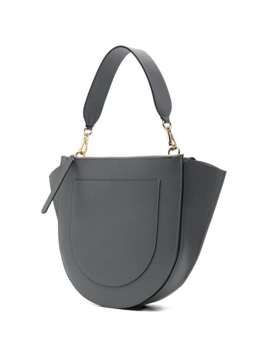 26SS 반들러 숄더백 HORTENSIAMEDIUMSPACE Gray - WANDLER