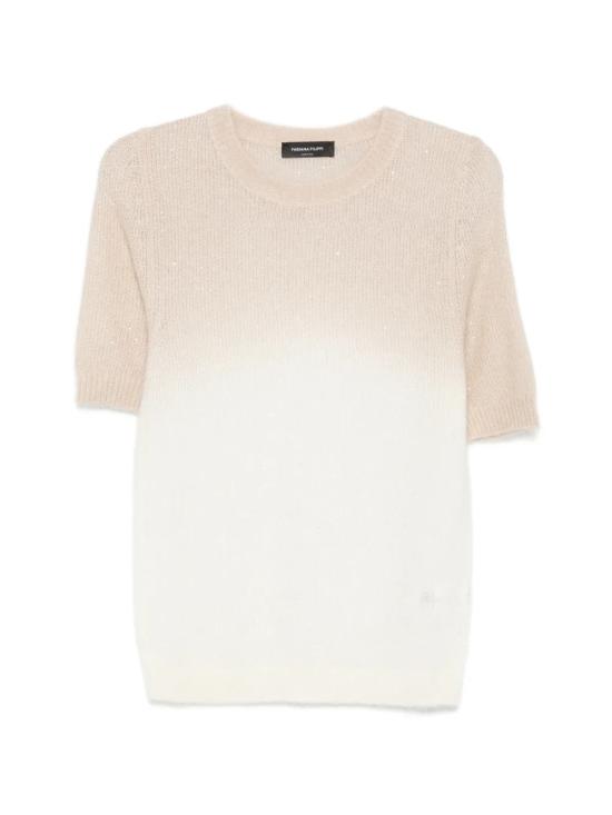 26SS 파비아나 필리피 반팔 티셔츠 MAD266F131 L900VR2 Beige