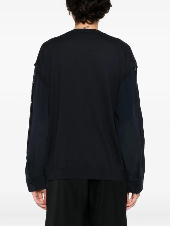 26SS 파비아나 필리피 긴팔 티셔츠 MAD266F068 L9315146 Blue - FABIANA FILIPPI