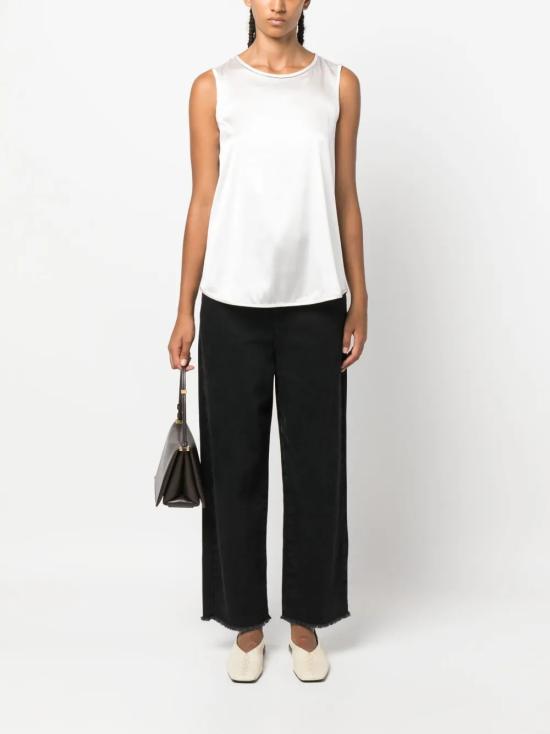 25FW 페세리코 민소매 티셔츠 S08893D02372841 White - PESERICO